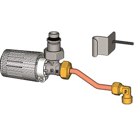 GE550-21 Termostatyczny by-pass dla GE556-SM