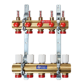 R553F Rozdzielacz z przepływomierzami wstępnie zmontowany